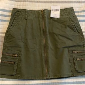 Forever 21 Green Jean Skirt